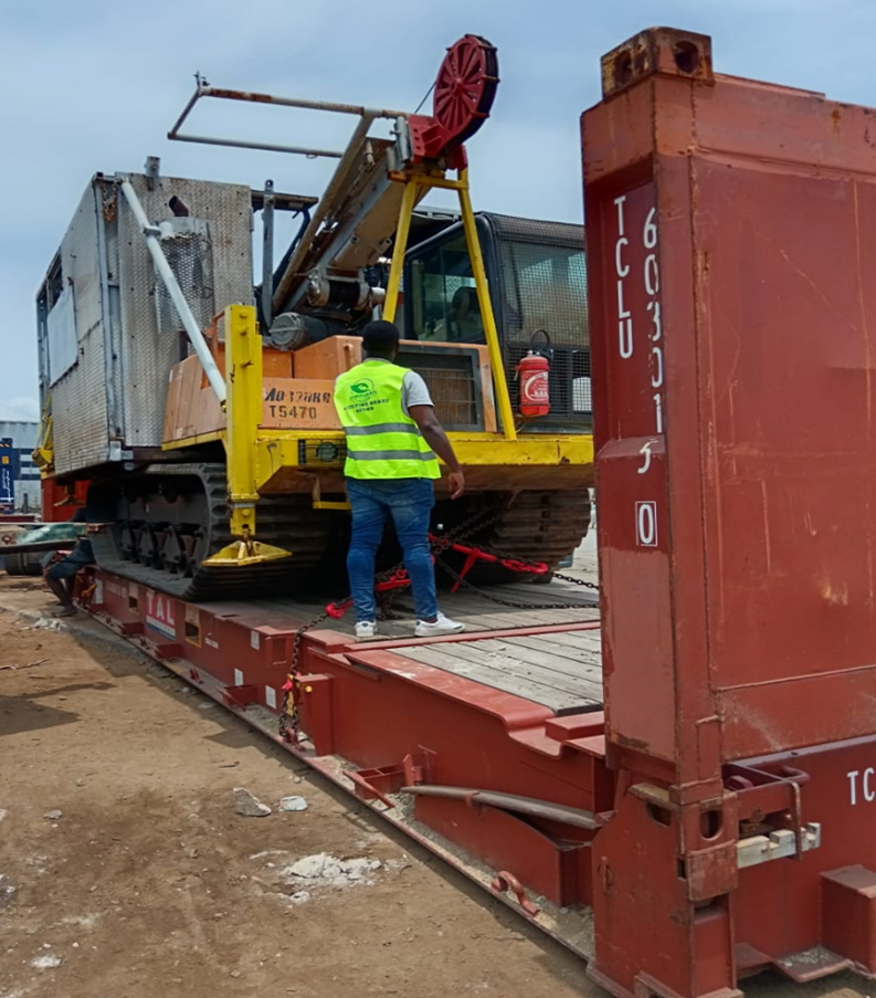 transport d'engins hors gabarit